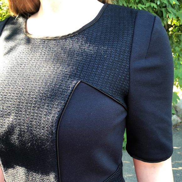 Club Monoco navy sheath/midi - Picture 4 of 6